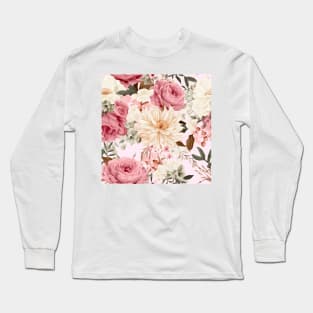 Wedding Flowers Pattern 19 Long Sleeve T-Shirt